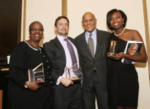 Brenda pictured with featured guest Harry Belafonte and others